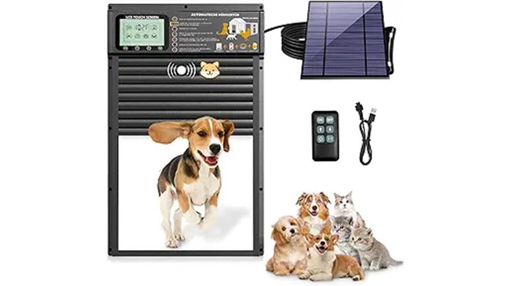 smart radar pet door