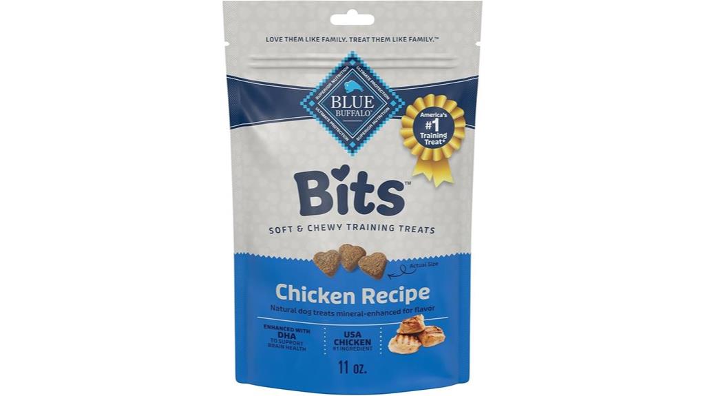 soft chicken treat bites
