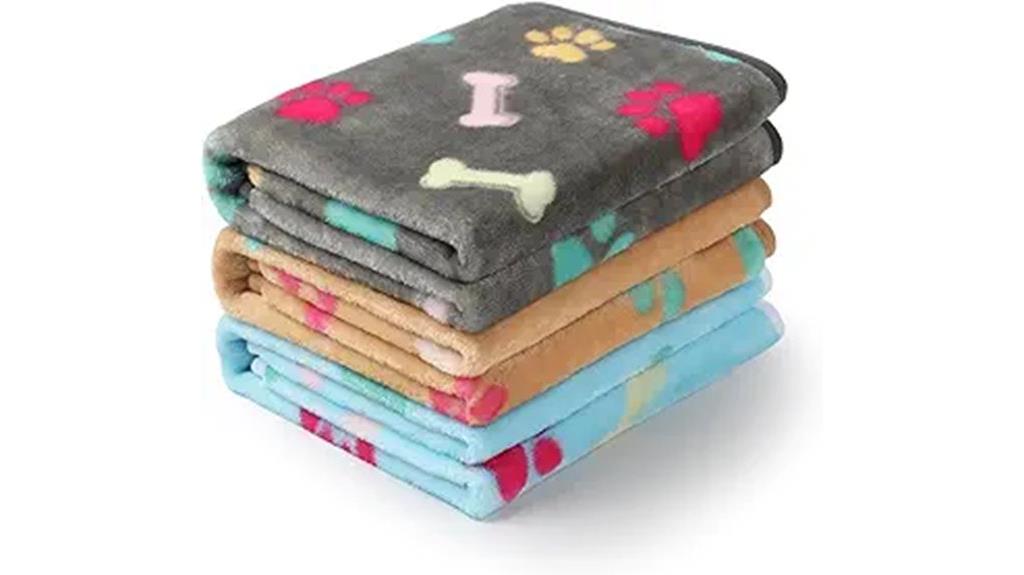soft fluffy pet blanket