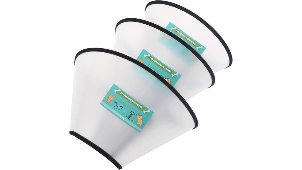 soft plastic post surgery collar