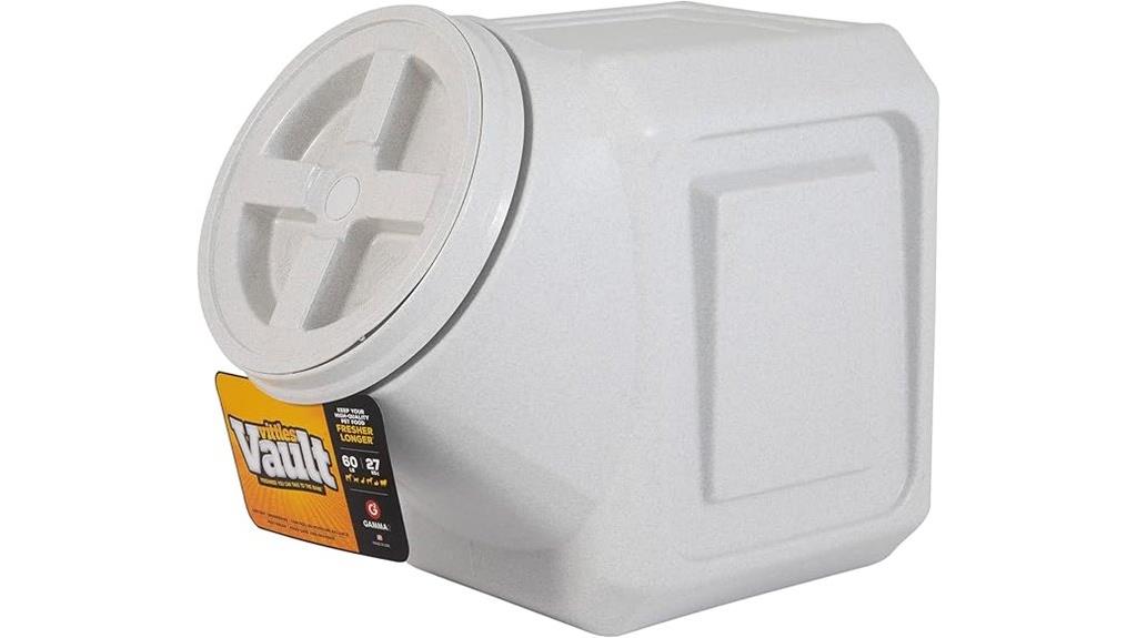 stackable dog food container