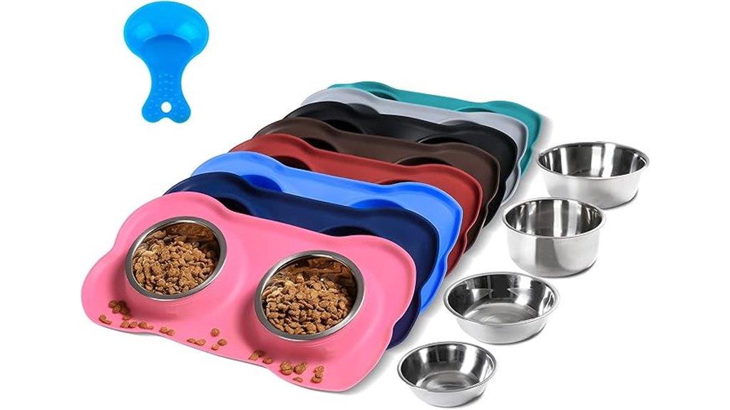 stainless steel dog bowl
