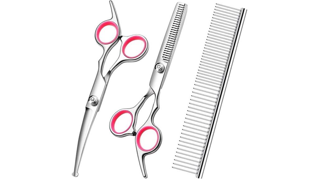 stainless steel grooming tools