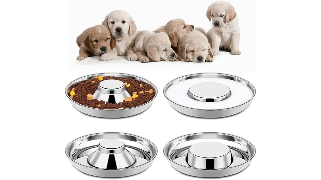 stainless steel pet bowls