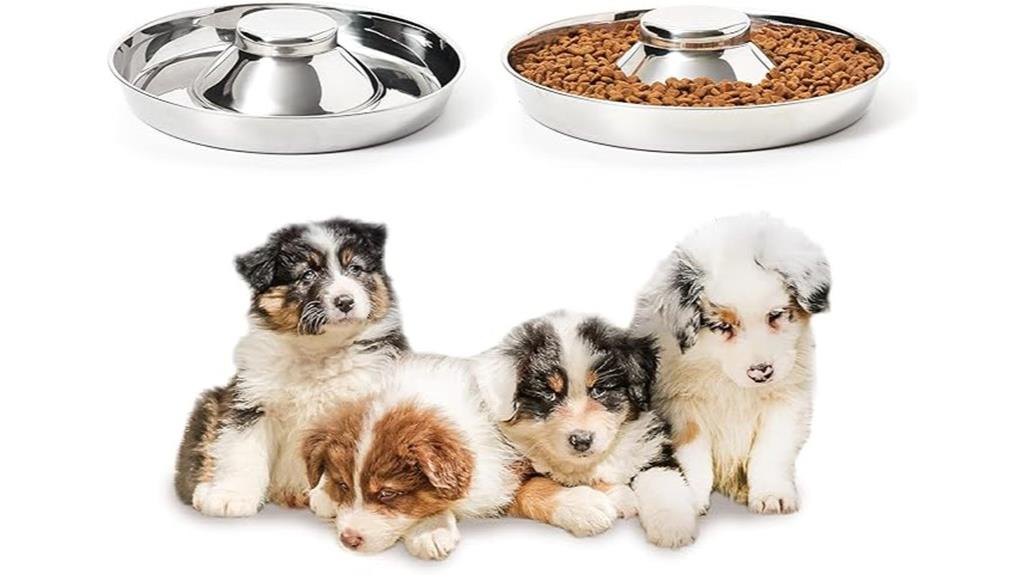 stainless steel puppy bowls