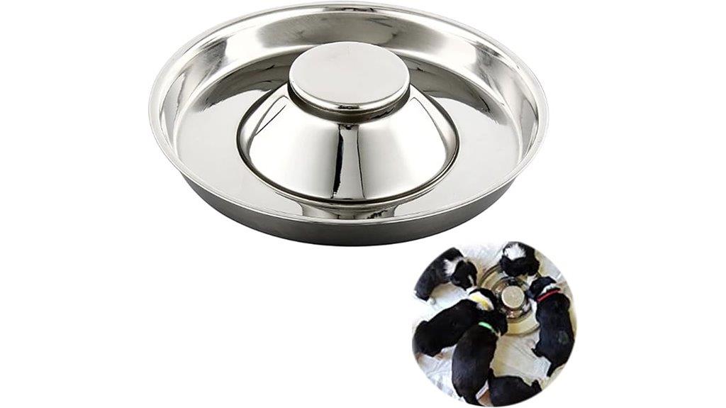 stainless steel puppy bowls