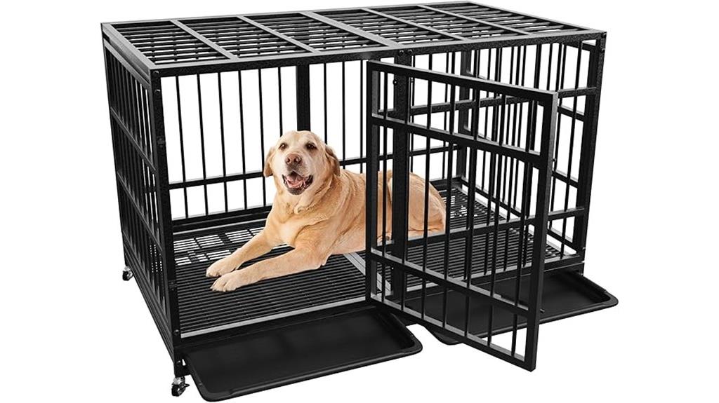 sturdy large dog crate