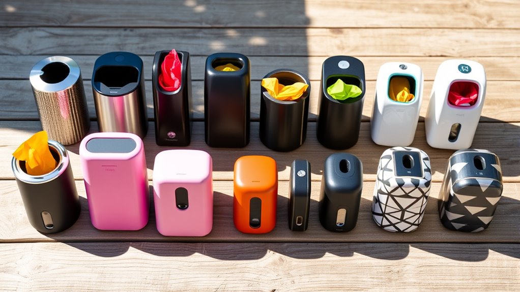 stylish poop bag dispensers