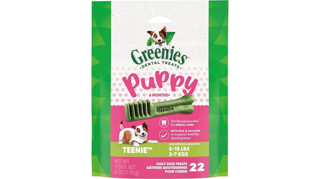 teenie size puppy treats