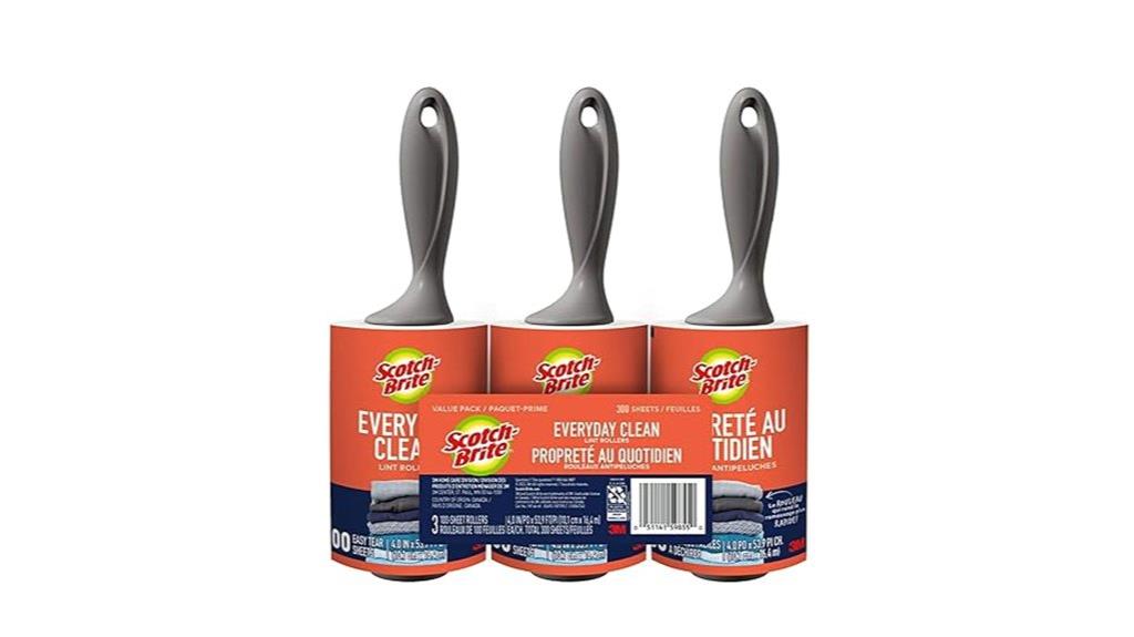 three pack lint roller
