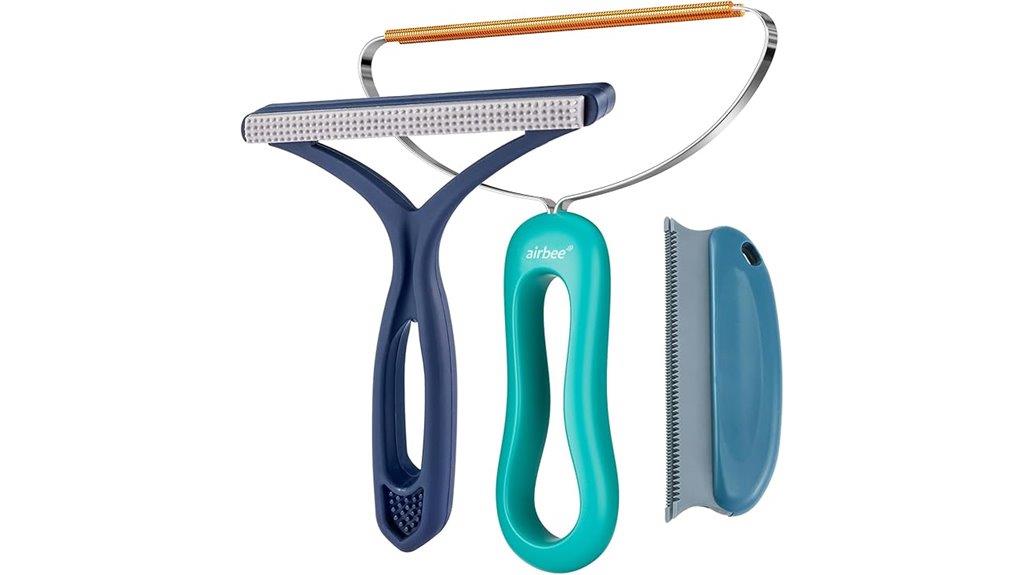 three pack pet hair remover