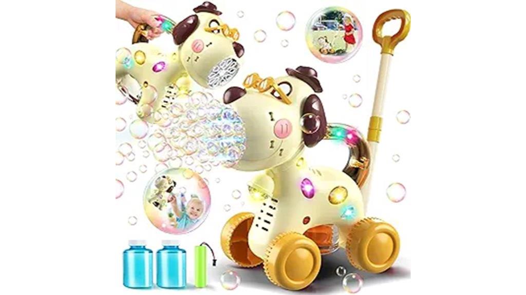 toddler bubble blowing machine