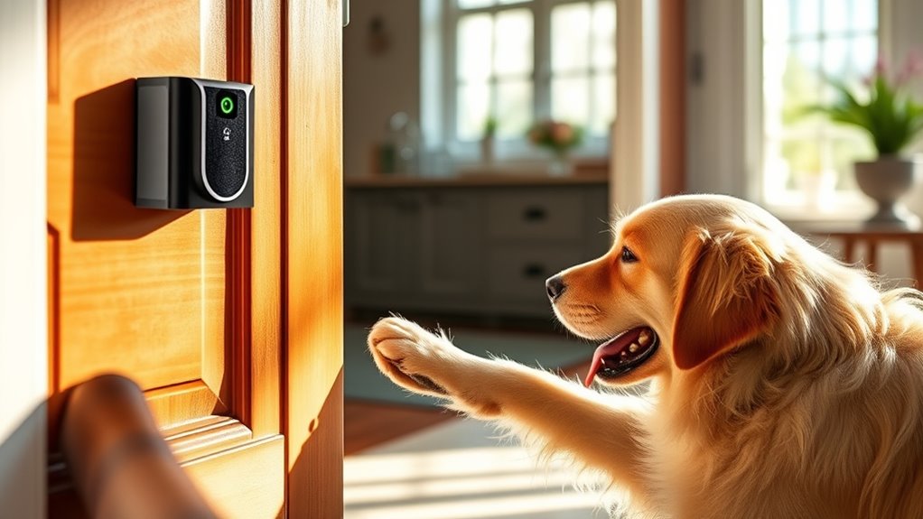 top automatic pet doorbells