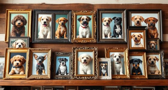 top custom dog photo frames