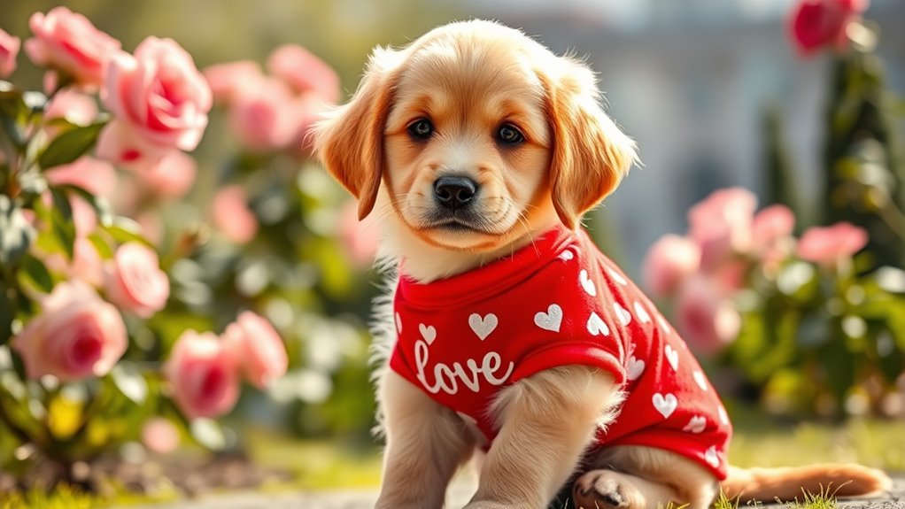 top dog valentine shirt choices