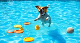 top floating dog toys