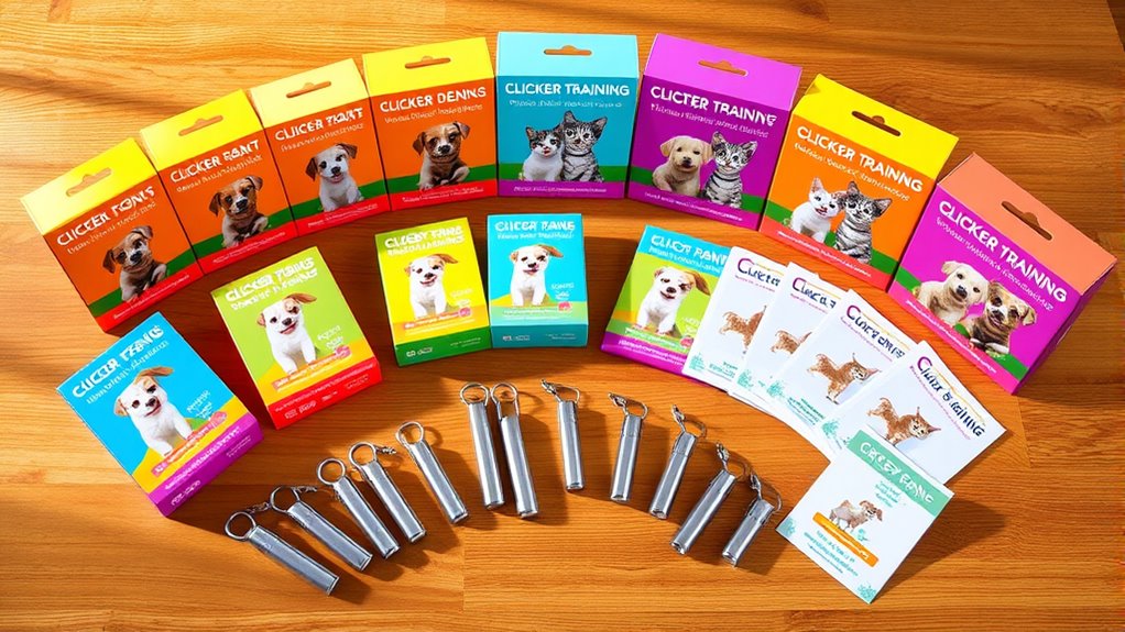 top pet clicker training kits