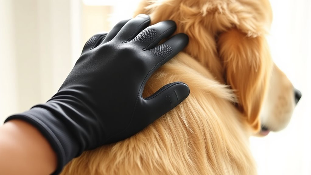 top pet grooming gloves
