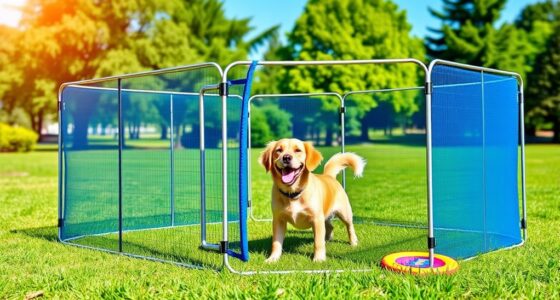 top portable dog fence options