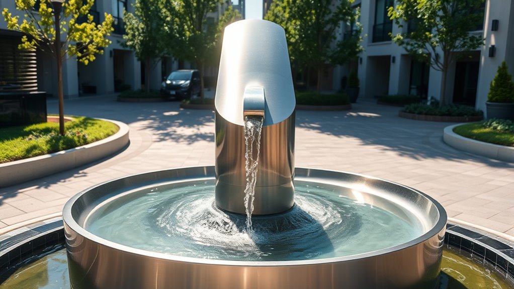 top stainless steel fountain selections