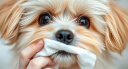 top tear stain wipe options