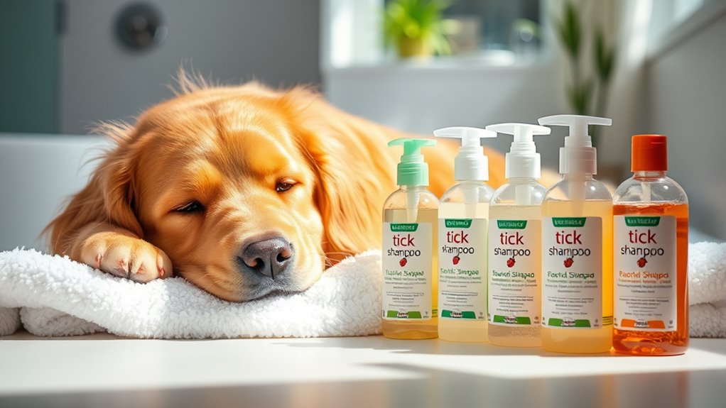 top tick preventive dog shampoos