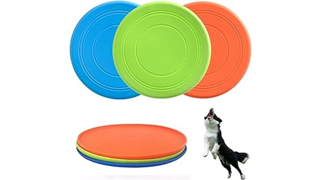 triple pack dog discs