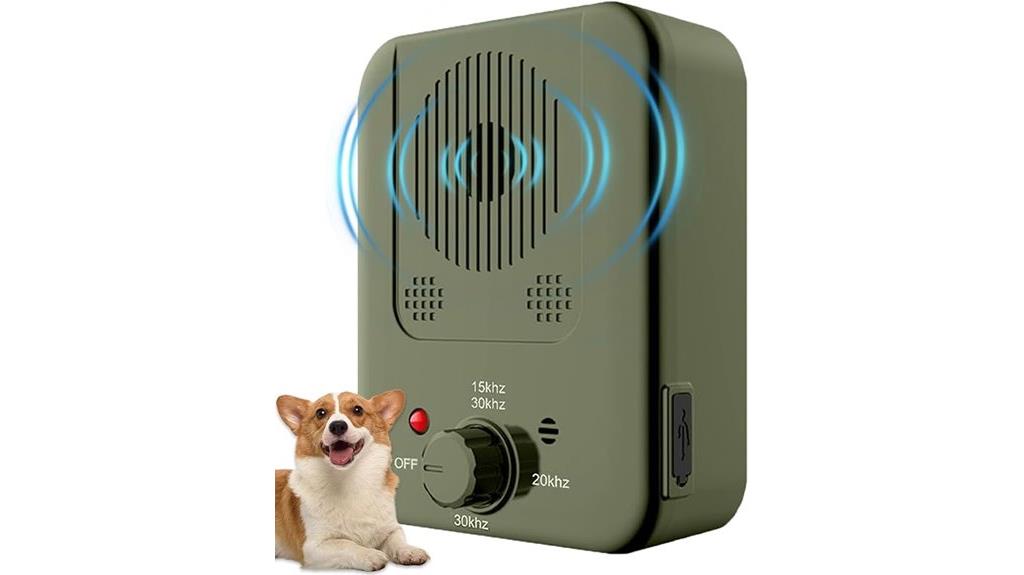 ultrasonic bark control device