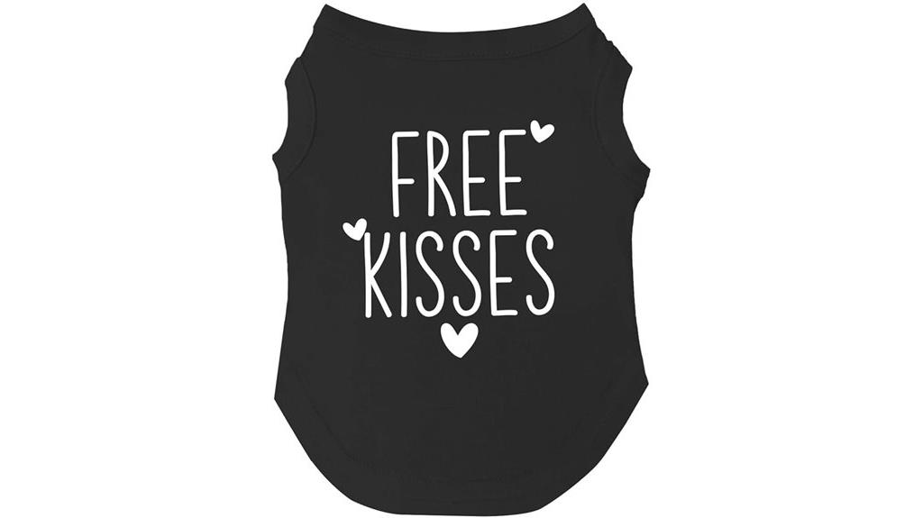 valentine dog tee shirt
