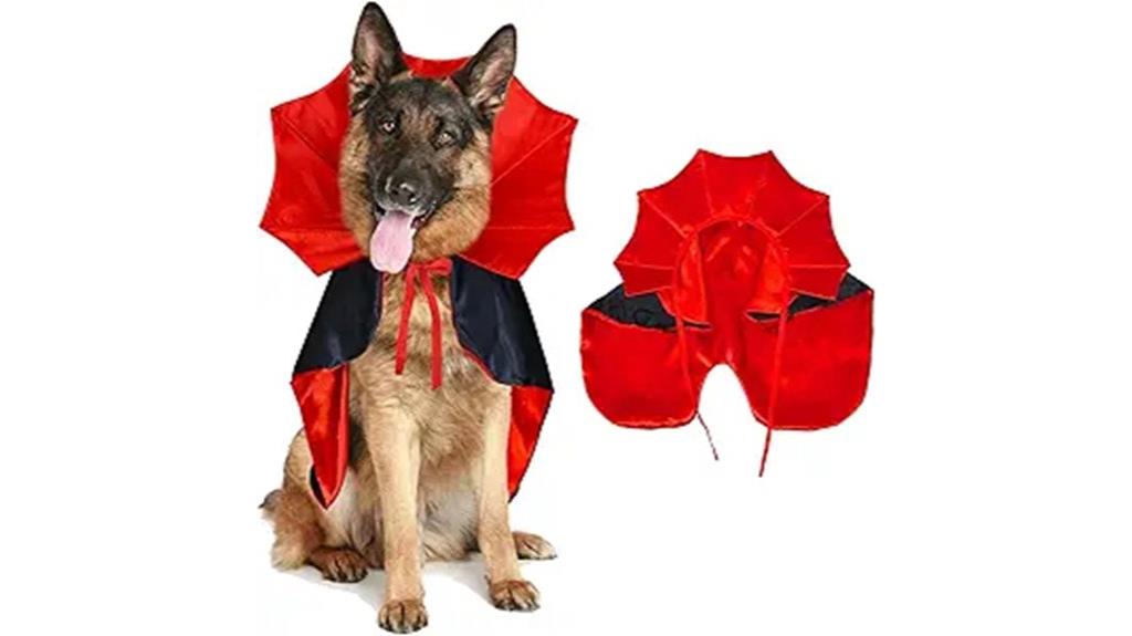 vampire dog cloak costume