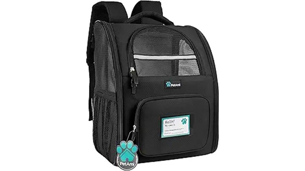 ventilated pet backpack carrier