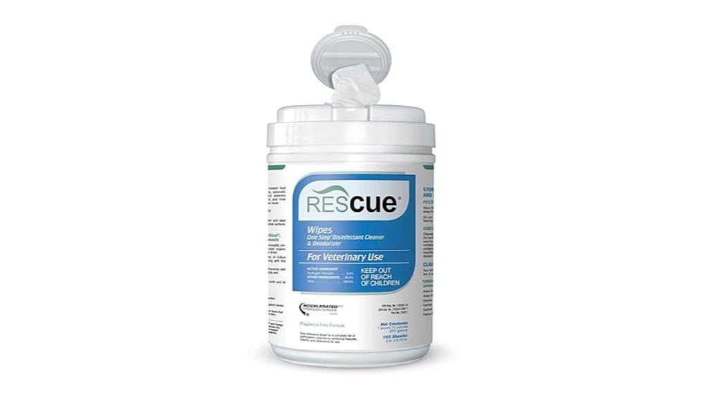 veterinary disinfectant wipe pack
