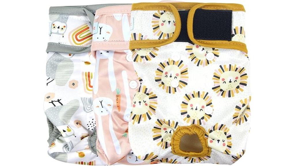 washable female dog diapers