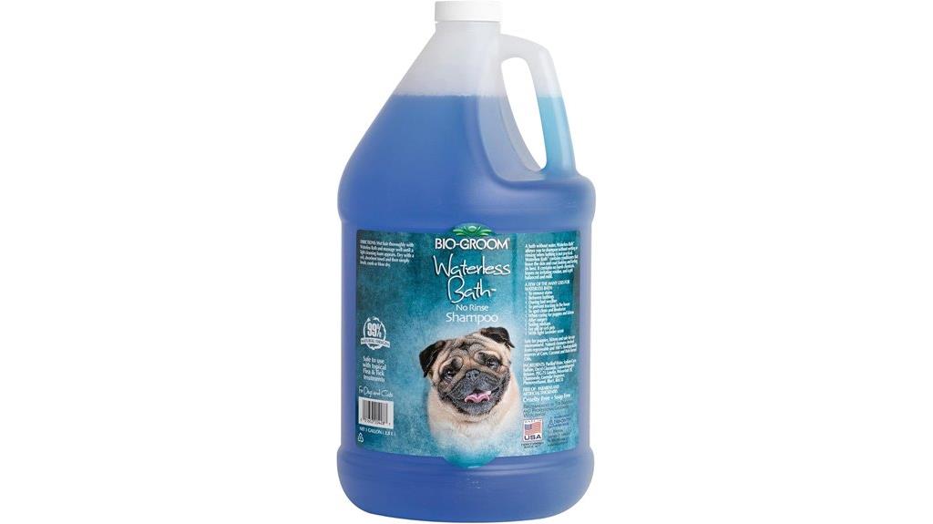 waterless dog shampoo gallon