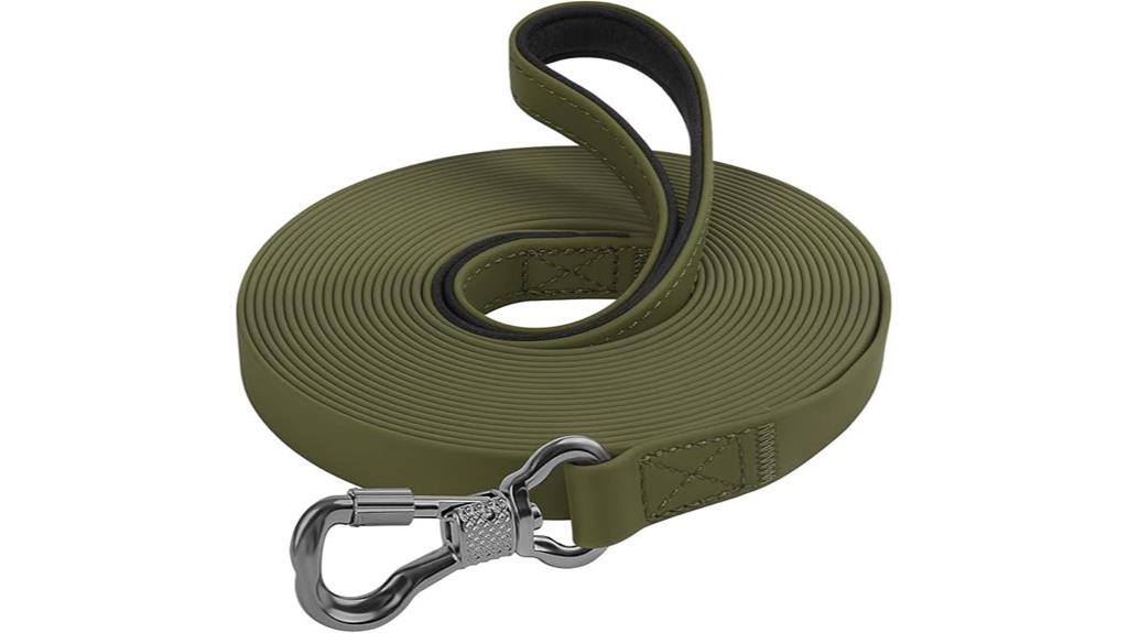 waterproof 30ft dog leash
