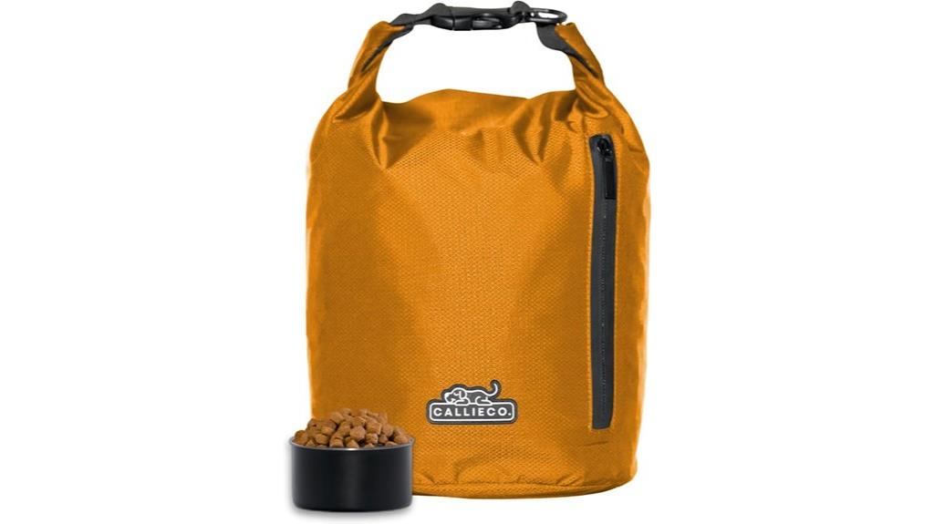 waterproof dog food carrier
