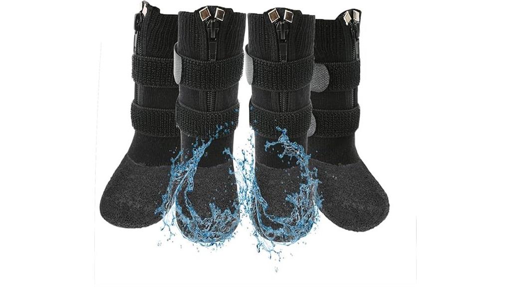 waterproof dog shoes with grip