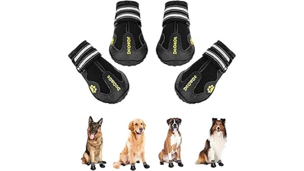 waterproof large dog shoes