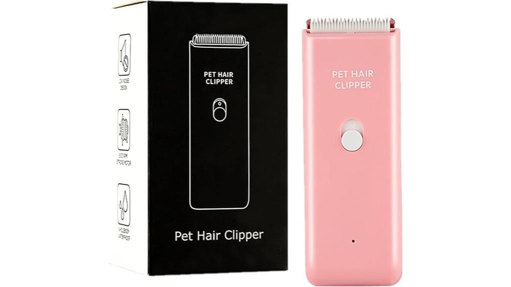 waterproof rechargeable pet trimmer