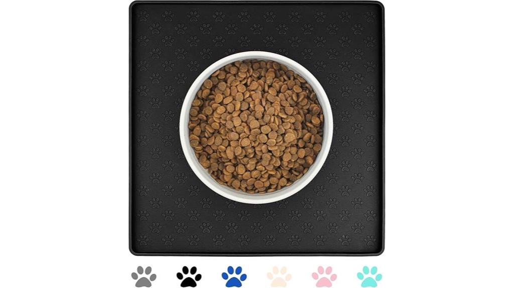 waterproof silicone pet mat