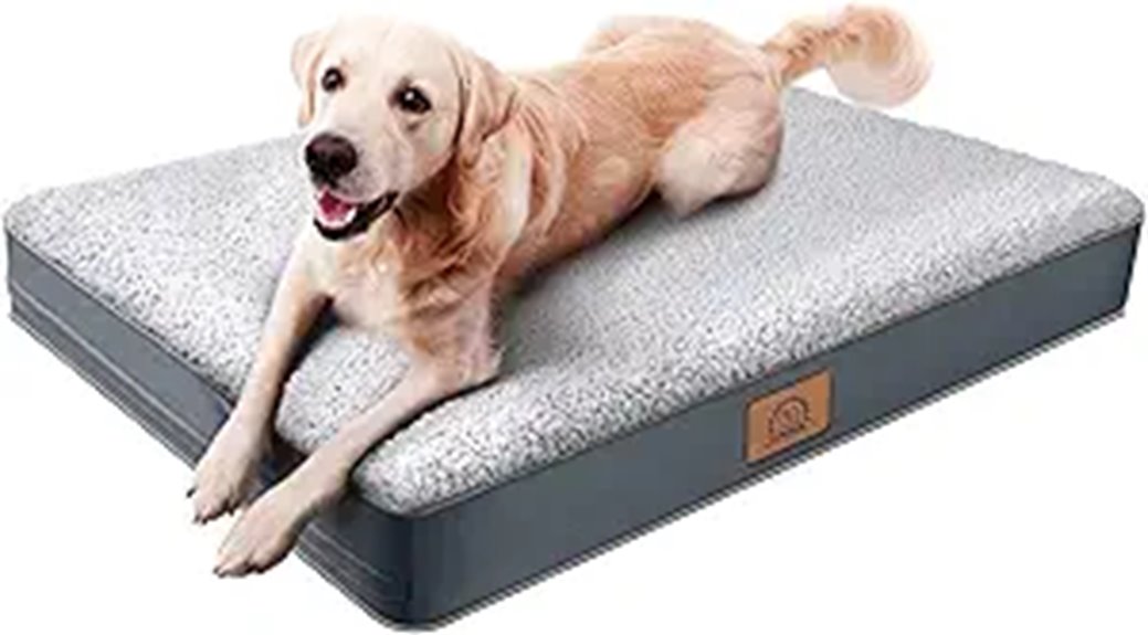 waterproof washable large dog bed