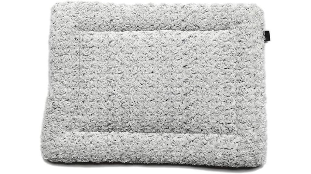 white small dog bed
