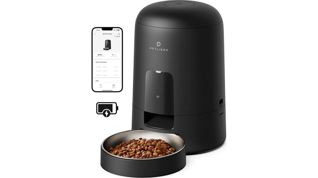 wi fi cat feeder battery