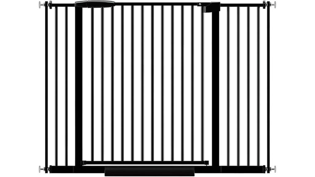 wide auto close baby gate