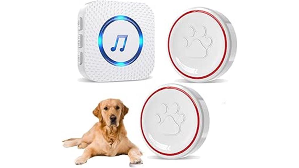 wireless pet door bell
