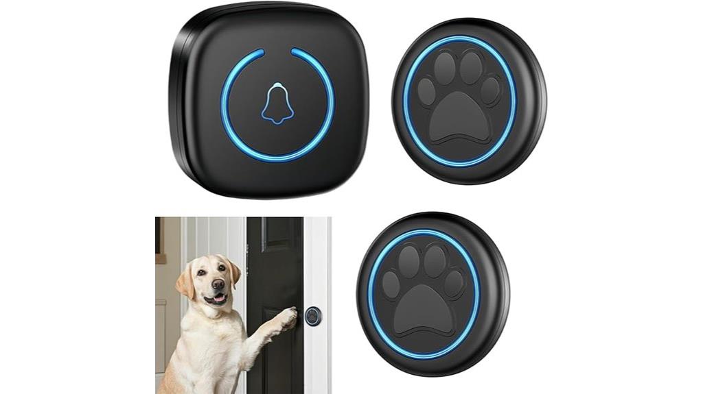 wireless waterproof dog bell