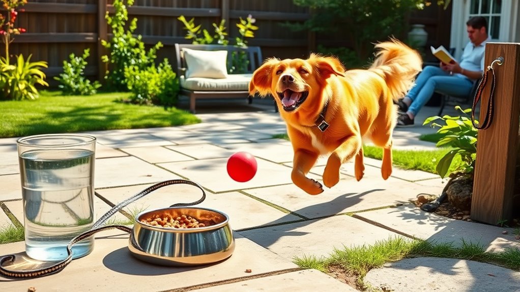 balanced dog daily schedule