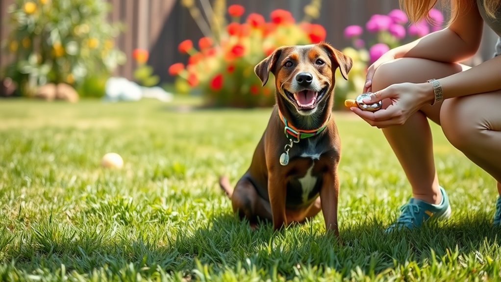 consistent positive clicker training