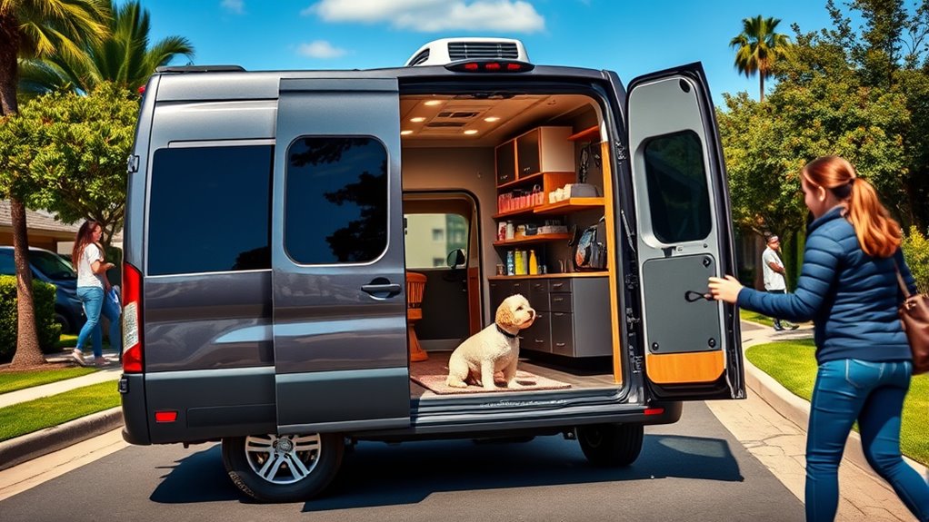 convenient pet grooming option