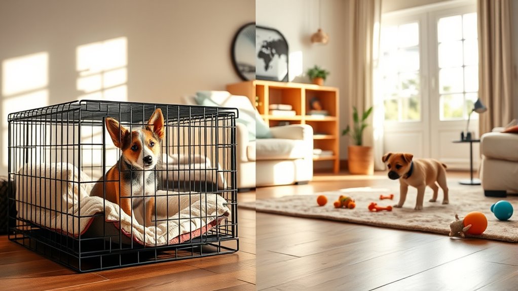 crate or free exploration